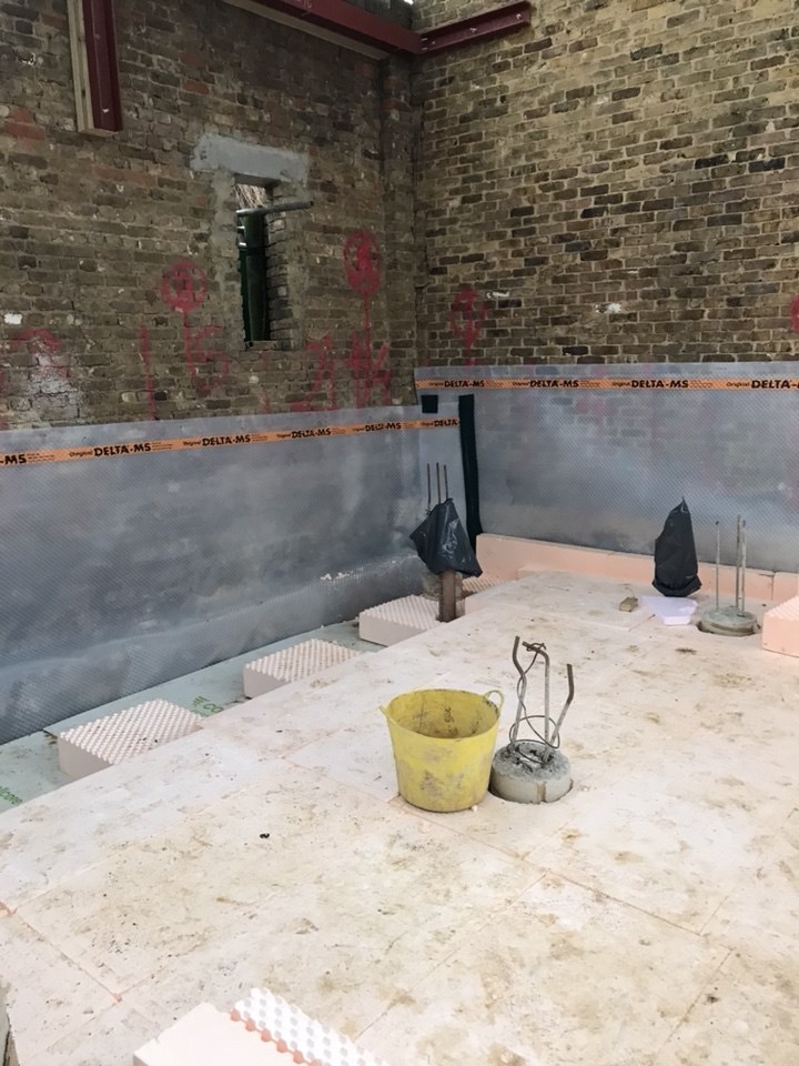 Max Fordham House Camden Mews on-site
